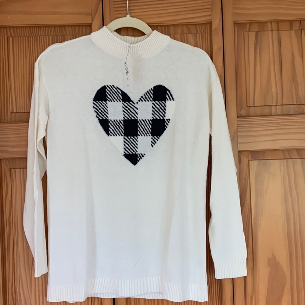 NWT Talbots mock-neck sweater